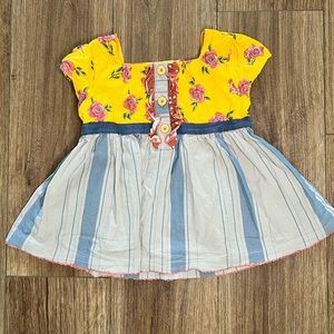 Floral Matilda Jane tunic top